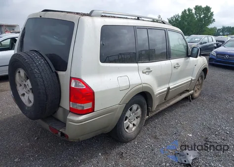 2004 Mitsubishi Montero Xls z USA, uszkodzony, nr VIN JA4MW51S64J005453